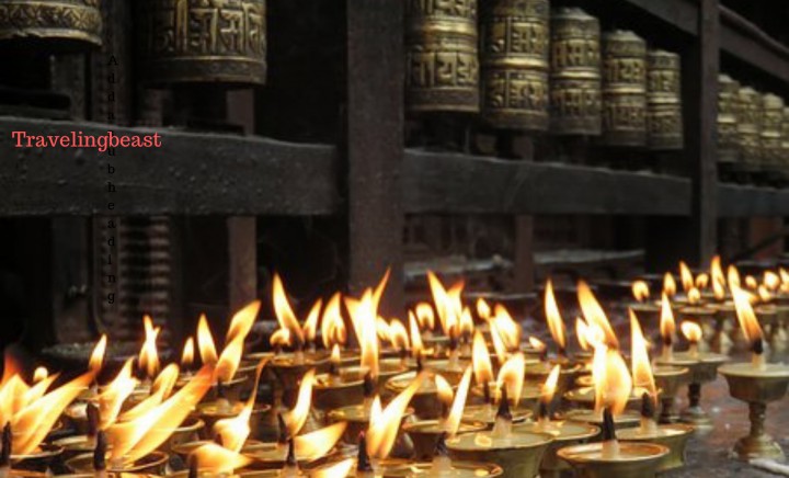 Candles Offering Temple, kathmandu, travelingbeast 