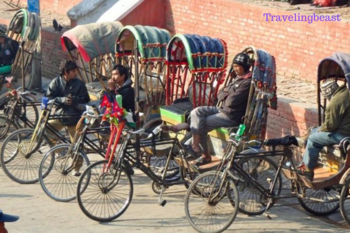 Rickshaws transport in Nepal, Travelingbeast