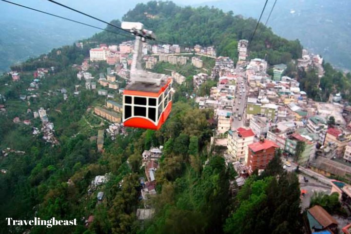 Link Ride Over Gangtok City, Summer, Travelingbeast